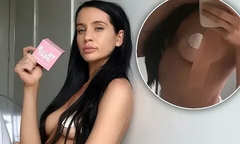 MAFS' Ines Basic shares a topless photo to promote 'booby ta