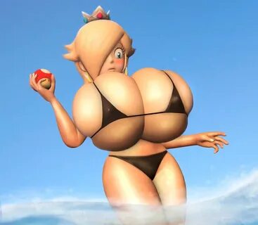 Big boob bikini cartoon