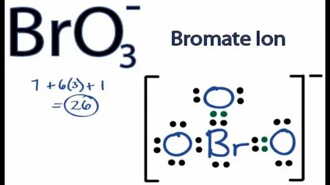 BrO3- Lewis Structure: How to Draw the Lewis Structure for B