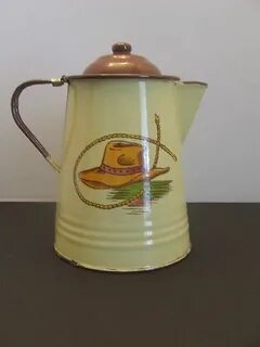 Vintage Monterrey Western Ware Coffee Pot eBay Vintage dinne