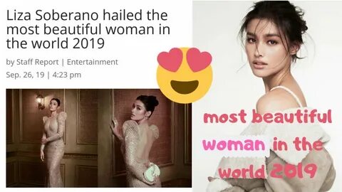 Liza Soberano hailed the most Beautiful Woman in the World 2