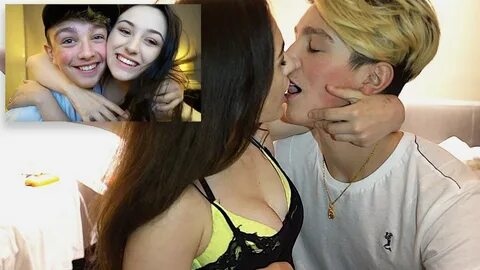 Reacting to Our FIRST KISS on Camera.. *Relationship GOALS* 