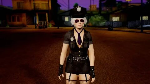 Diego4Fun Zone: REL Dead Or Alive 5 Christie Cop Outfit