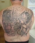 Удивительные кладбищенские татуировки Татуировка