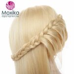 Moxika Pre Plucked Lace Frontal Wig #613 Blonde Human Hair W