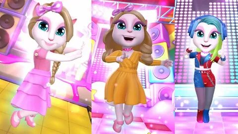 Angela Cute Dance Game My Talking Angela 2 Game Play Part 21