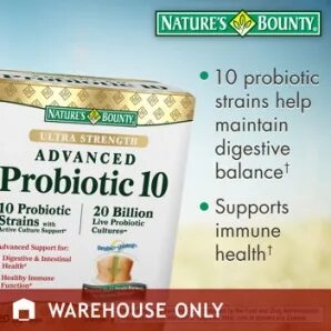 Nature's Bounty ® Advanced Probiotic 10, 140 Capsules