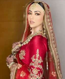 Sana Khan looks gorgeous in bridal avatar, shares her walima