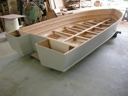 flats skiff boat plans