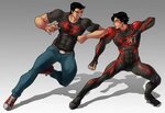 SuperBoy vs new 52 Superboy by rizal82 on DeviantArt Marvel 
