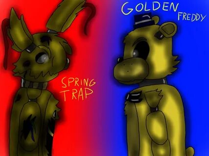Spring Trap and Golden Freddy - Gallery - Pewdie n' Friends