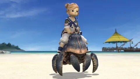 Where to get the Big Shell crab mount in Final Fantasy XIV -