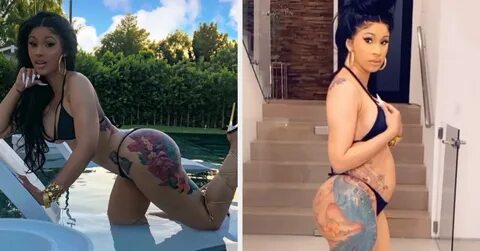Cardi B Shows Off Real Body On Instagram After Talking About
