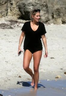 CLAIRE HOLT in Bikini Bottom at a Beach in Miami 03/16/2018 