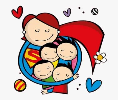 Mom Mother Supermom Supermamae Supergirl Kids Crianças - Cli