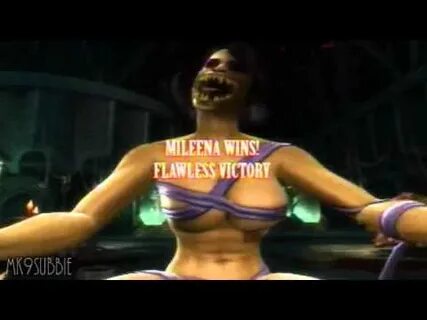 Mortal Kombat 9 - Mileena Flesh Pit Costume Victory Pose - Y