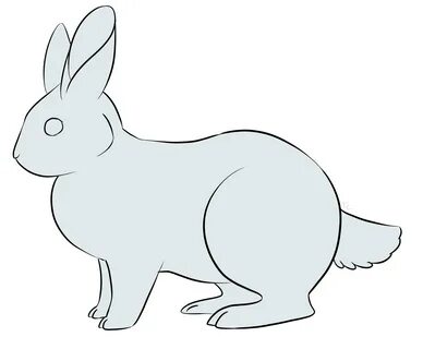 Bunny rabbit Base FREE To Use Line art by Uluri on DeviantAr