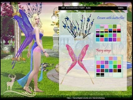Animal Jewelry Sets TS4 "Butterfly Jewelry Sets" P8 - SIMS4 