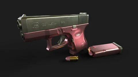 ArtStation - Rose Gold Glock 26