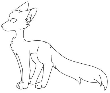 F2U cat base by lostindoodles on DeviantArt Cute wolf drawin