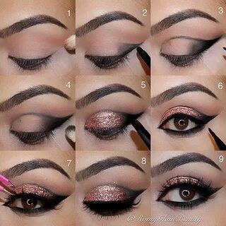 40 Eye Makeup Looks for Brown Eyes - StayGlam Eye makeup ste