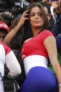 Copa America fans - Soccer's sexiest fans invade the Copa Am