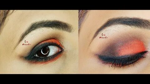 Red Smoke Red smokey eye tutorial Red and Black Eye Makeup E