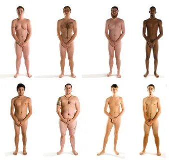 Guys pose naked