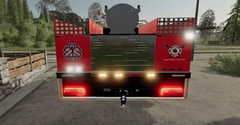 American Fire Truck v4.0 FS19 - Farming Simulator 2022 mod, 