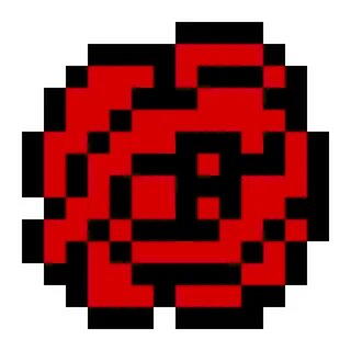 Pixilart - 16x16 Pixel Rose by Yessica-Girl