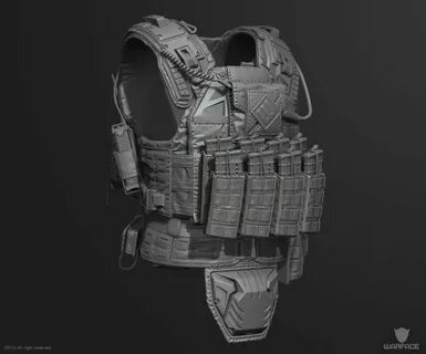 New 3d model for crytek (soldier vest), , denis_artist - CGS