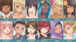 All character baggage in HuniePop 2 - Gamepur