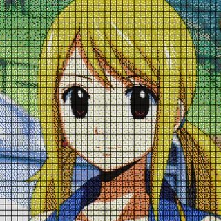 deleted on Twitter: "Lucy Hartfillia Minecraft pixel art gri