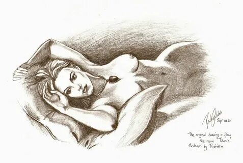 The Drawing From Titanic - Titanic Original Drawing Drawings