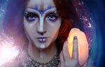 alien makeup - Google Search Weird Face Paint Inspo Makeup, 