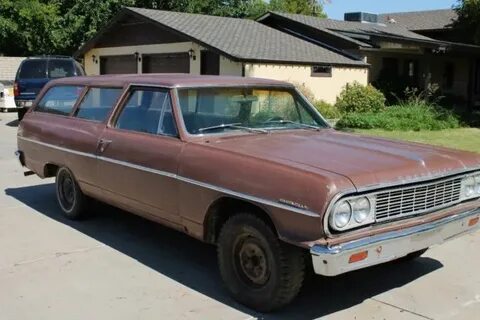 Rare!! 1964 Chevelle 300 2 Door Station Wagon 1101 Produced 