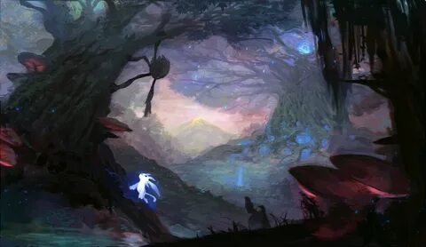 ArtStation - Ori and the blind forest fanart
