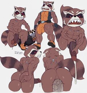 Slideshow rocket raccoon porn.