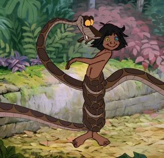 Furaffinity Mowgli And Kaa / Mowgli and Kaa by Swedishhero94