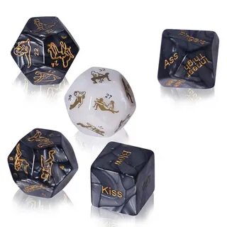 Wholesale 5pcs/set Adult Sex Dice Set for Couples Naughty 36