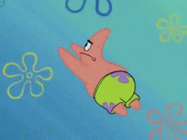 Living Like Larry GIF - Spongebob Patrick Flying - Discover 