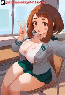 Ochako Uraraka.