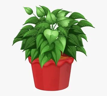 Pot Image, Flower Clipart, Flower Pots, Potted Flowers, - Fl