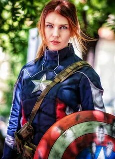 What if Peggy Carter had become Captain America? Capitán amé