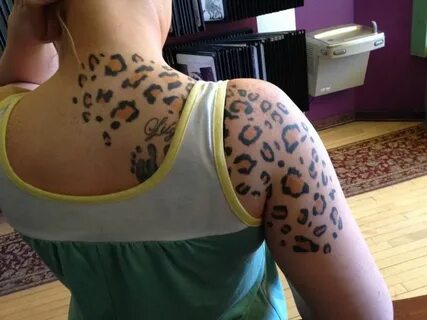 thetattoobank.com Print tattoos, Cheetah print tattoos, Leop