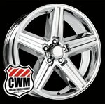 16x8 IROC Z Chrome Replica Wheels Rims 5x4 75 for Chevy S10 