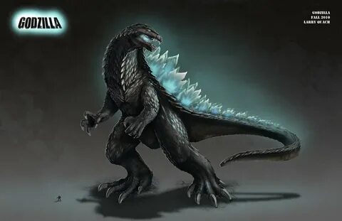 Godzilla 2014 New Godzilla Concept Design - Potentially Offi