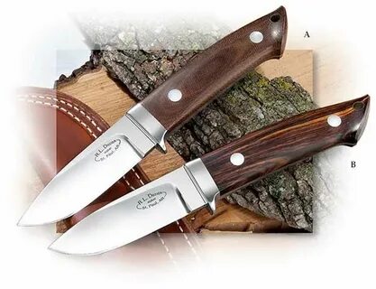 Dozier Loveless Style Drop Point Hunter Knife, Blacksmithing