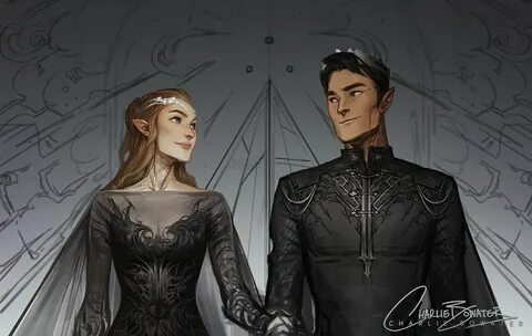 charlie bowater on Twitter Feyre and rhysand, A court of mis