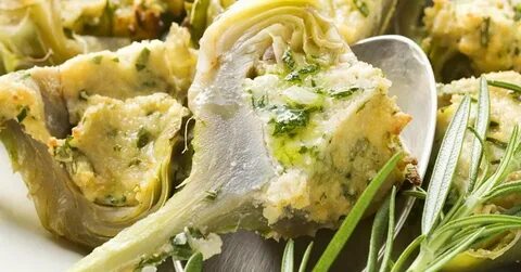 Baked Artichokes with Parmesan recipe Eat Smarter USA